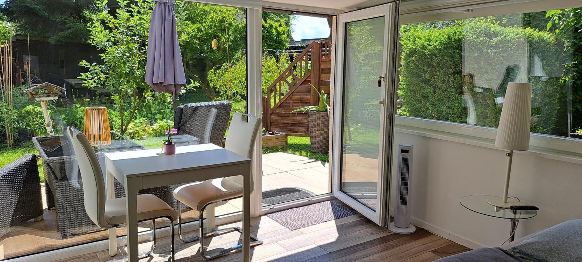 All-in-one Mit Eigener Sonnenterrasse Im Garten Appartement *